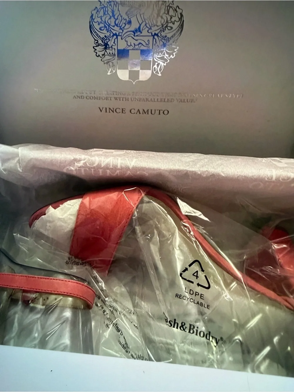 Vince Camuto Pink Suede Ankle-Strap Block Heel Sandals
